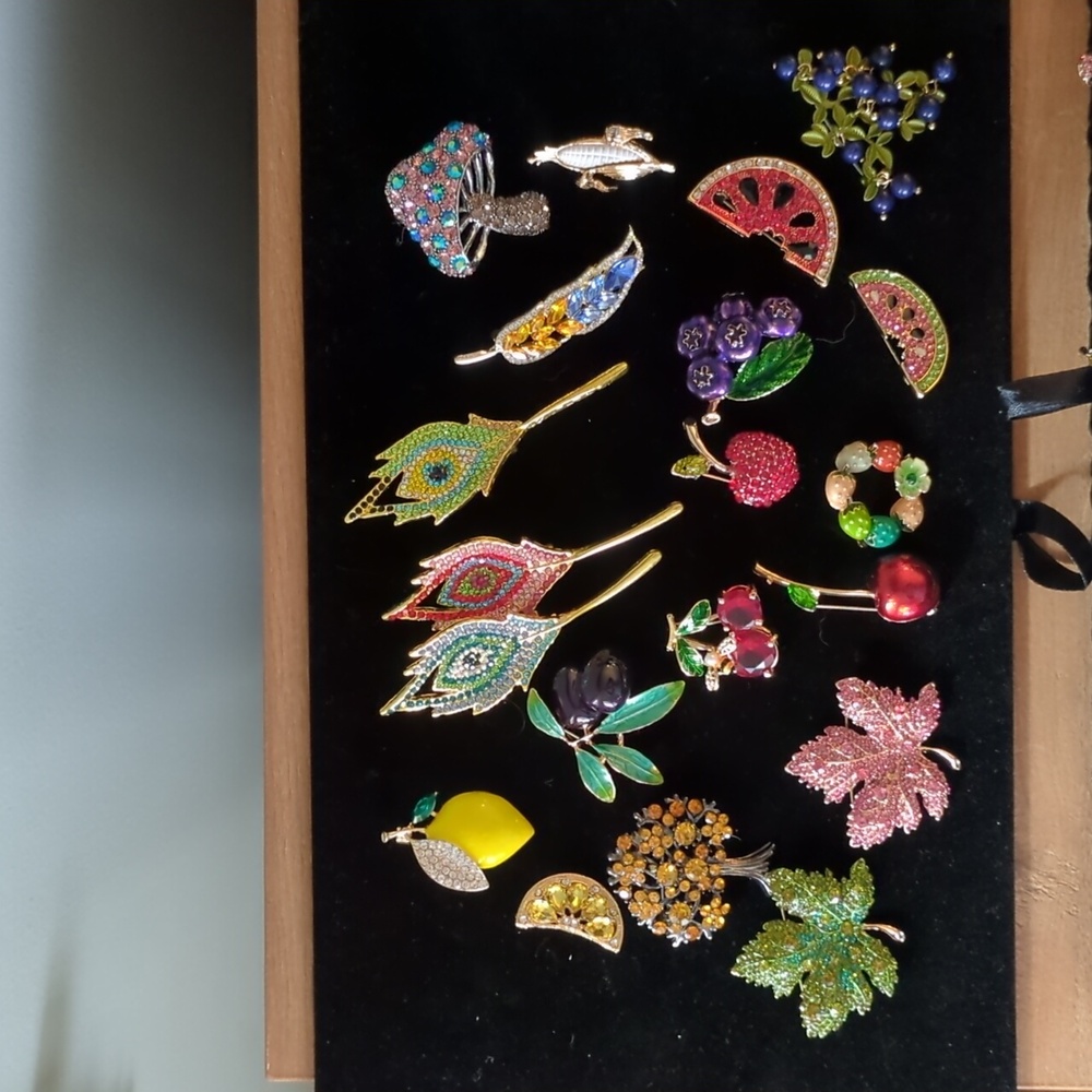 Colorful Brooch Collection - Picture 12 of 14